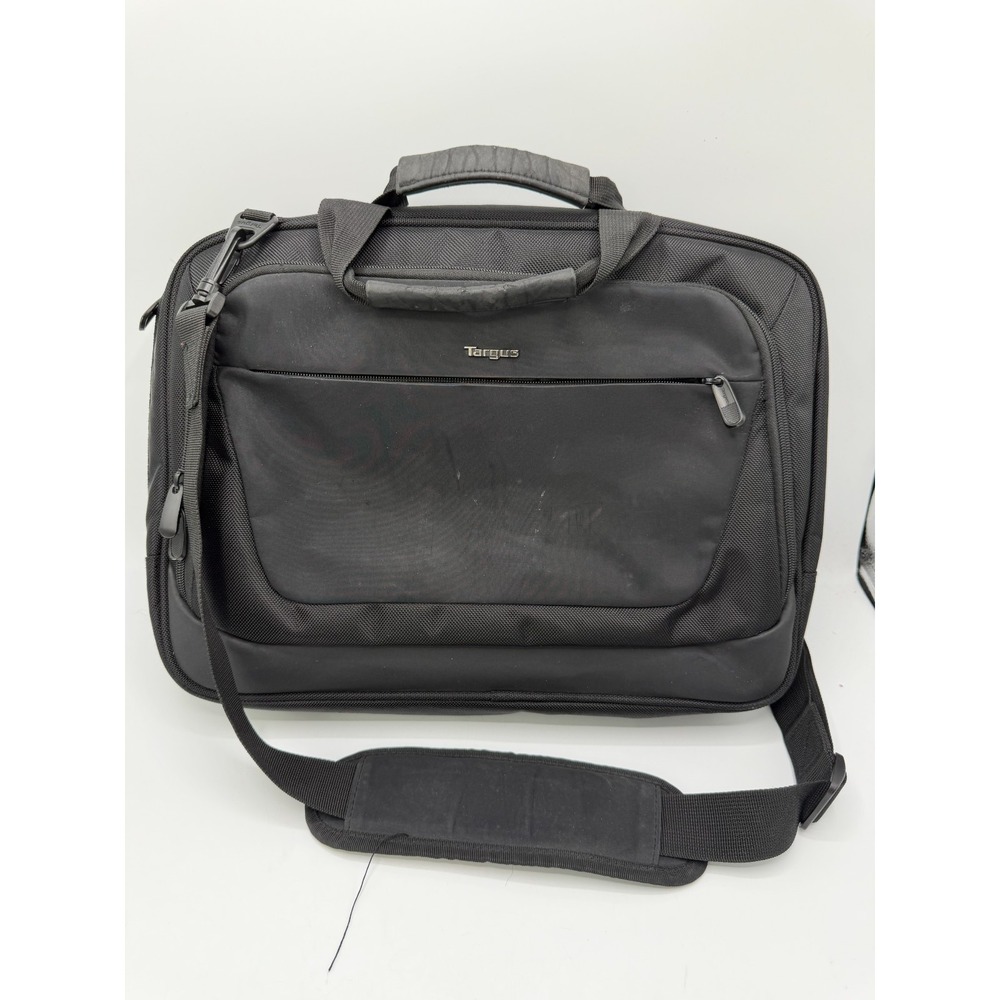 Targus CityLite Laptop Briefcase Black Shoulder Messenger Bag Trolley Strap